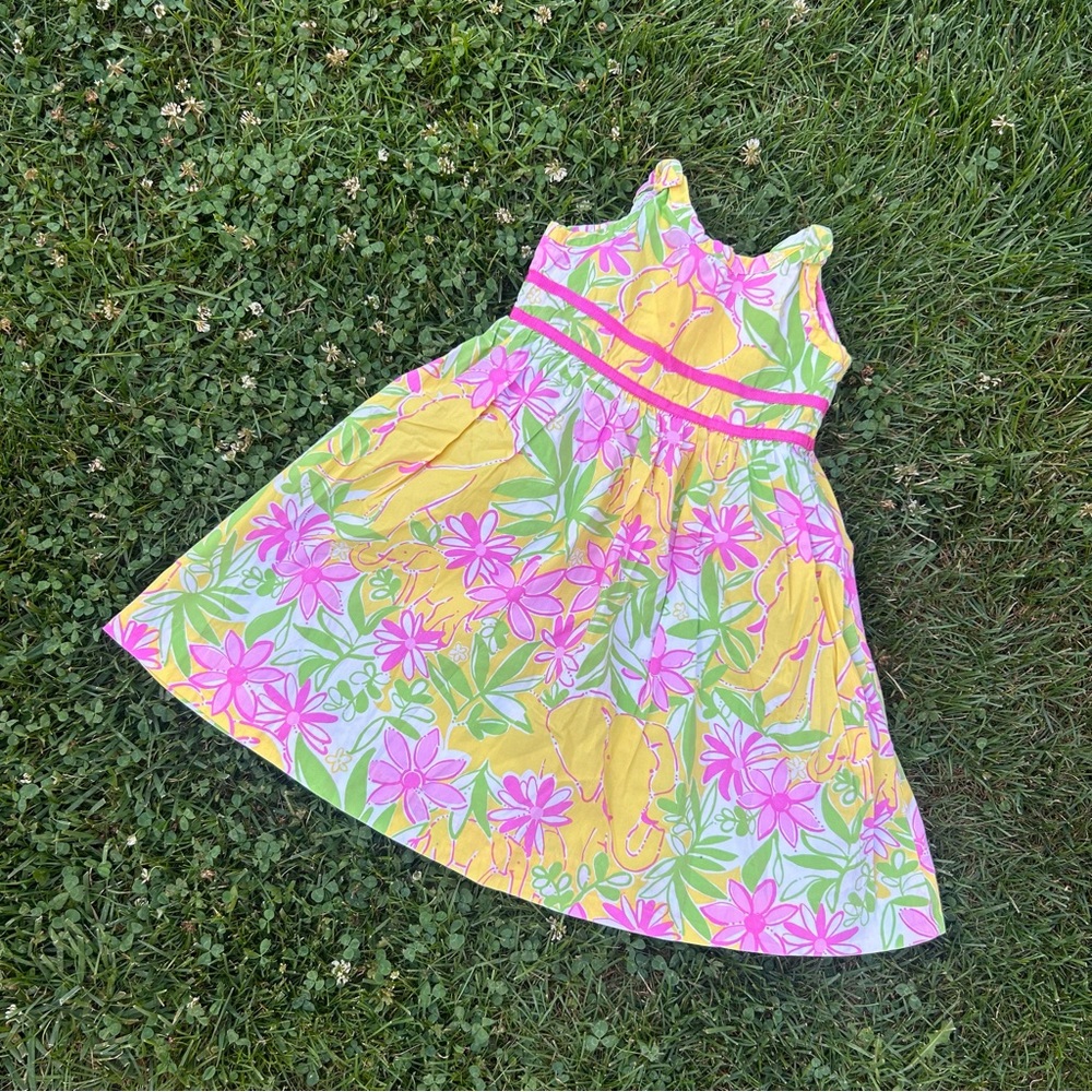 Lilly Pulitzer Toddler Girls Dress Garden Vista